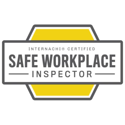 InterNACHI Certified Safe Workplace Inspector badge